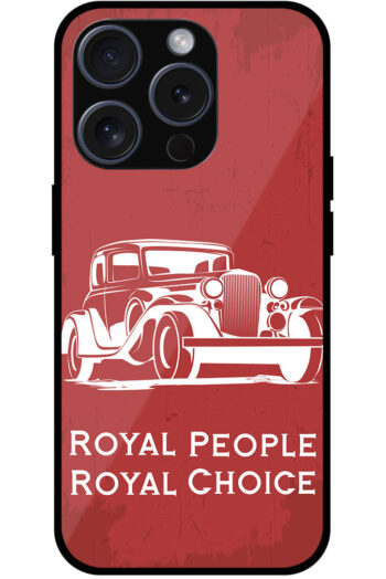 Classic Vintage Car Sketchart Metal TPU Printed Case