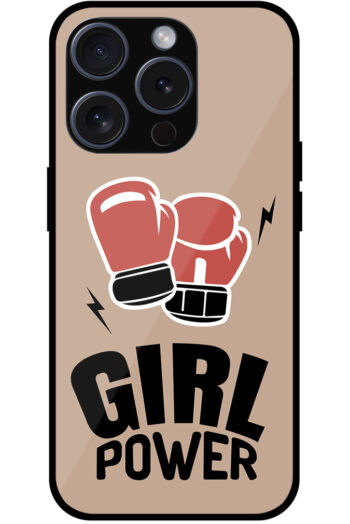 Girl Power Vector Design Metal TPU Printed Case