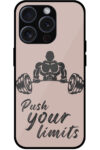 Push Your Limits Sketchart Metal TPU Printed Case