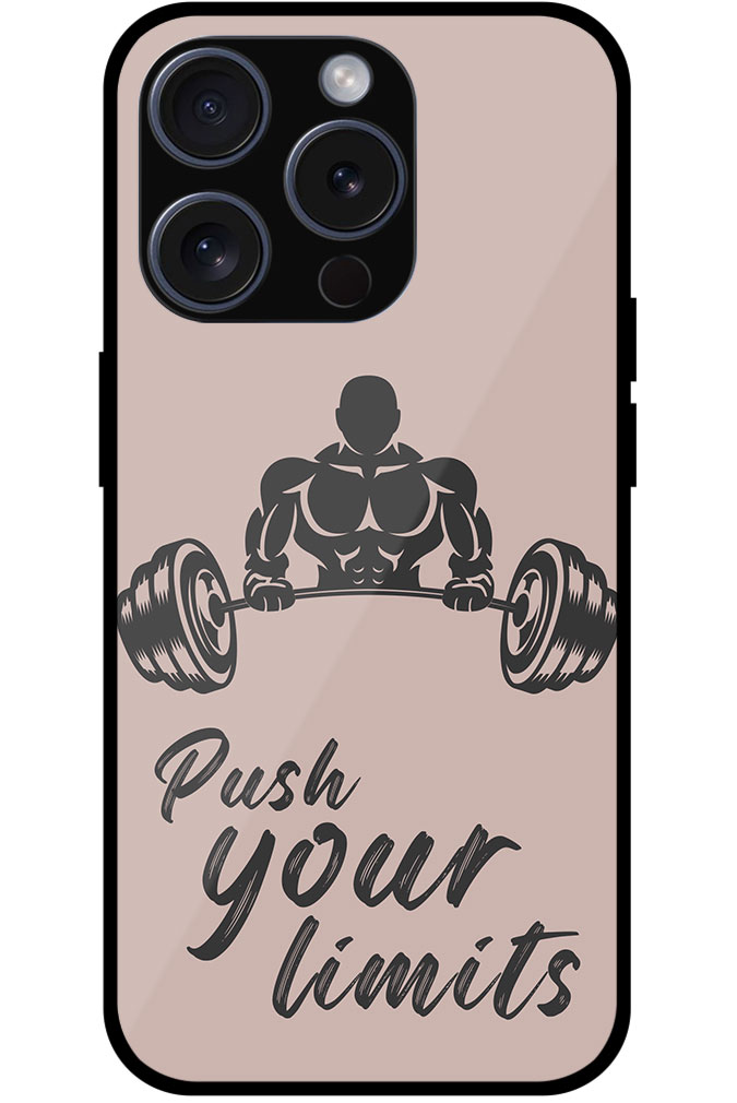 Push Your Limits Sketchart Metal TPU Printed Case