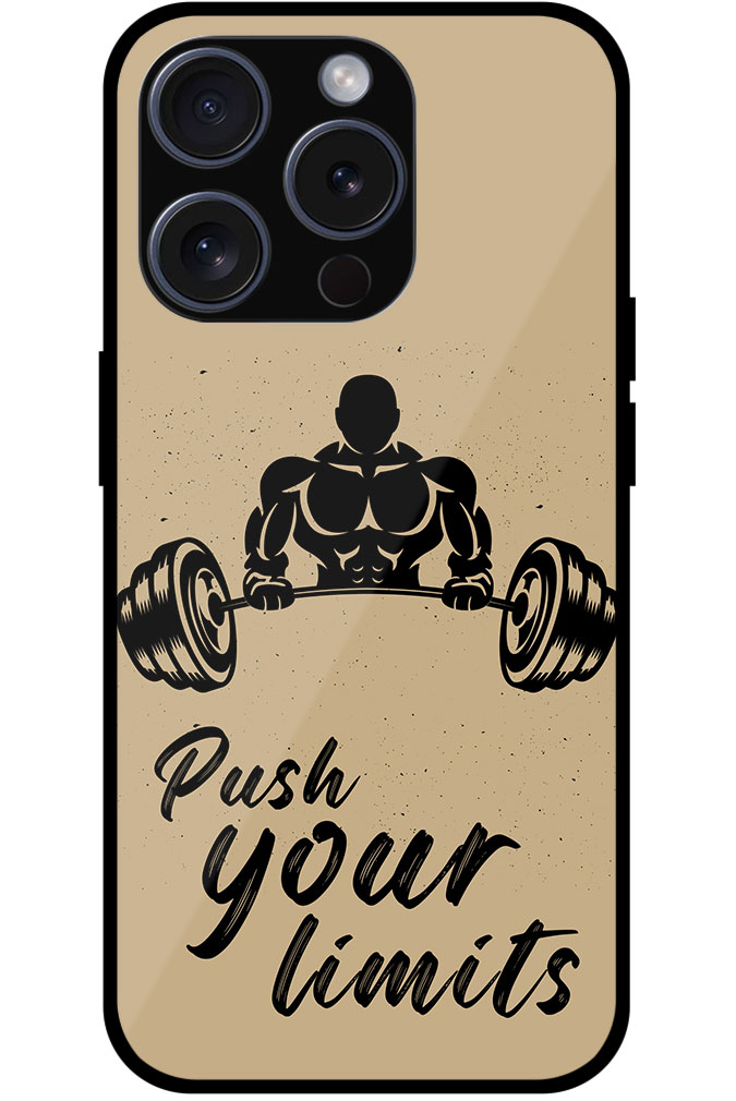 Push Your Limits Sketchart Metal TPU Printed Case