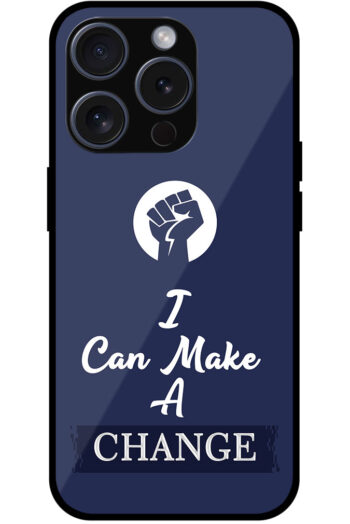 Powerpunch Inspirational Quote Metal TPU Printed Case