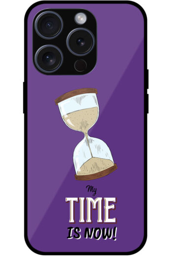 Hourglass Vector Illustration Metal TPU Printed Case