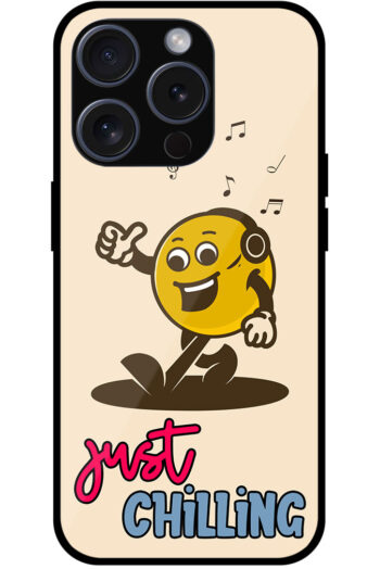 Just Chilling Music Vector Art Metal TPU Printed Case