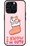 Cool Cat Christmas Stocking Artwork Metal TPU Printed Case