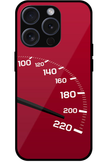 Speedometer Clipart Metal TPU Printed Case