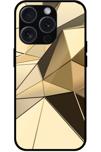 Sparkling Crystals Design Metal TPU Printed Case