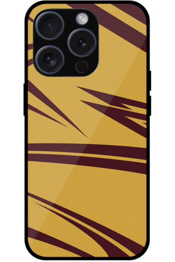 Abstract Blade Seamless Pattern Metal TPU Printed Case