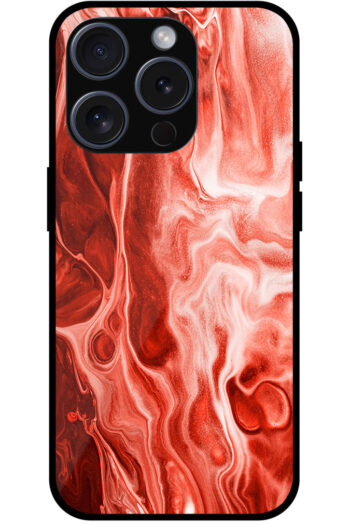 Abstract Fluid Marble Artwork Metal TPU Printed Case