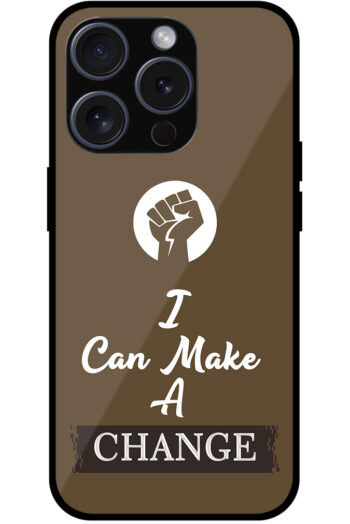 Powerpunch Inspirational Quote Metal TPU Printed Case