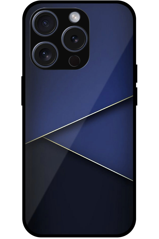 Glossy Metallic Lustre Design Metal TPU Printed Case