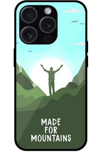 Made For Mountains Vectorart Metal TPU Printed Case