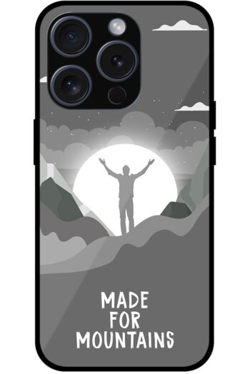 Made For Mountains Vectorart Metal TPU Printed Case