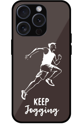 Jogging Sketchart Ilustration Metal TPU Printed Case
