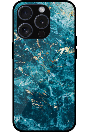 Stone Marble Wallpaper Metal TPU Printed Case
