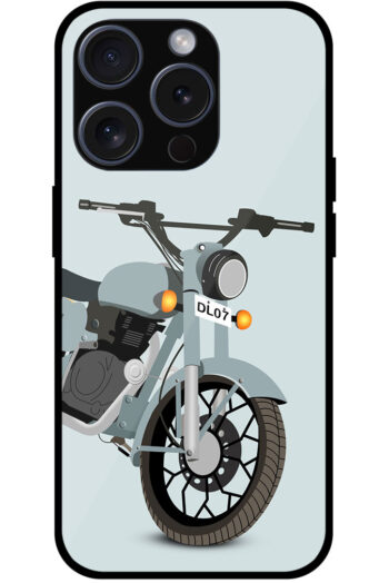 Royal Heavy Bike Vector Art Metal TPU Printed Case