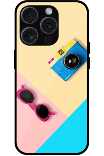 Cute Camera Wallpaper Metal TPU Printed Case