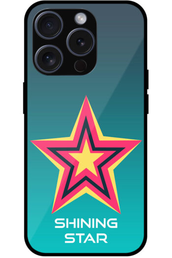 Shining Star Vector Design Metal TPU Printed Case