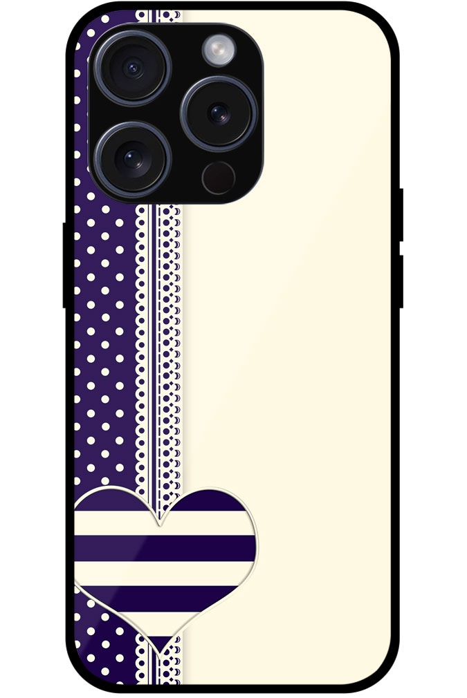 Polka Dot Pattern Metal TPU Printed Case