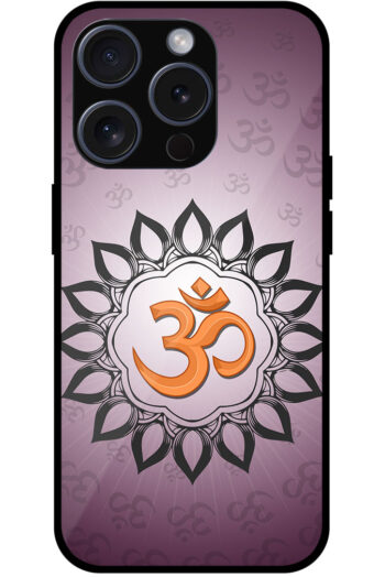 Om Symbol Vector Illustration Metal TPU Printed Case