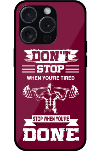 Weightlifting Men Vector Design Metal TPU Printed Case