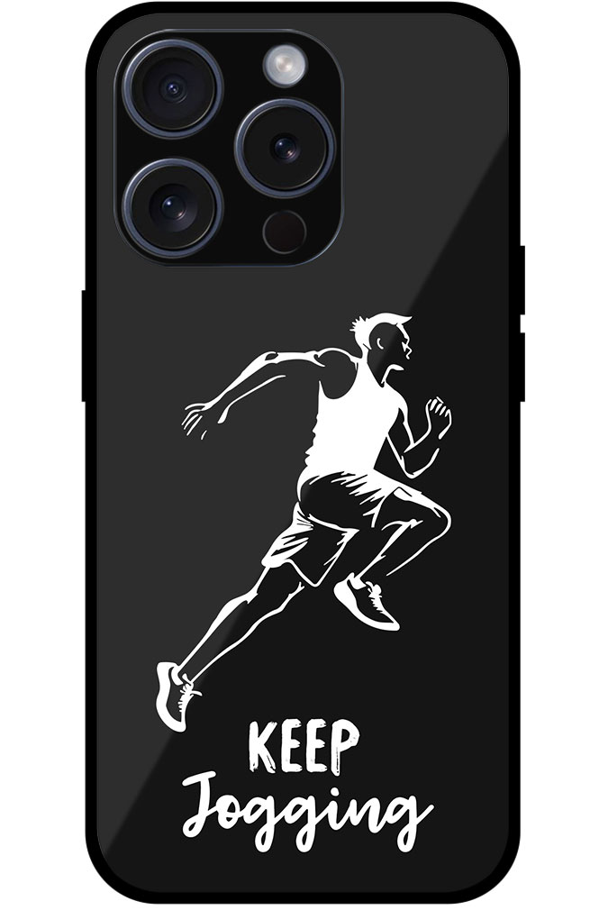 Jogging Sketchart Ilustration Metal TPU Printed Case