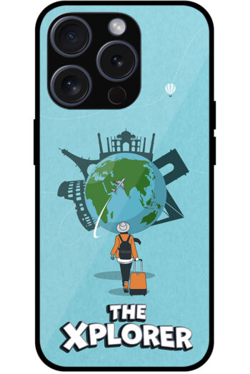 The Xplorer Vector Illustration Metal TPU Printed Case
