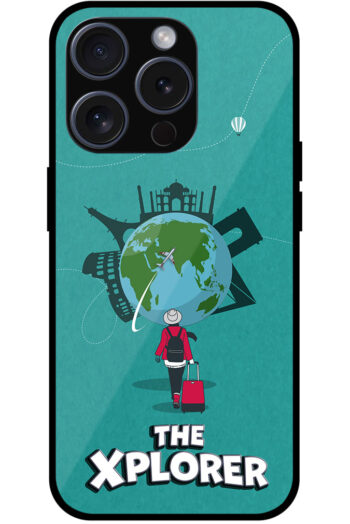 The Xplorer Vector Illustration Metal TPU Printed Case