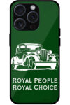 Classic Vintage Car Sketchart Metal TPU Printed Case
