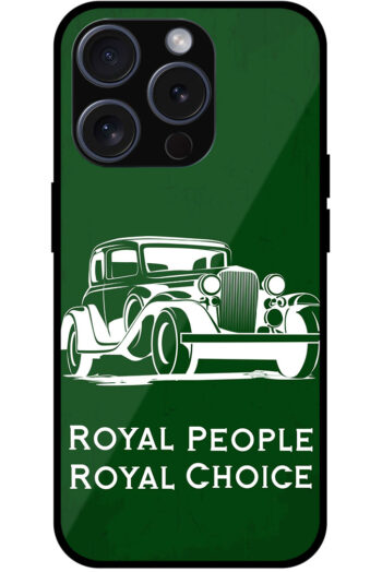 Classic Vintage Car Sketchart Metal TPU Printed Case