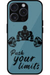 Push Your Limits Sketchart Metal TPU Printed Case
