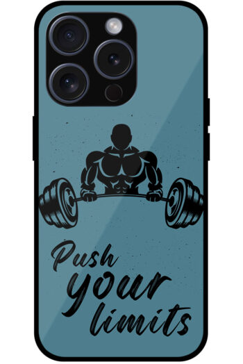 Push Your Limits Sketchart Metal TPU Printed Case