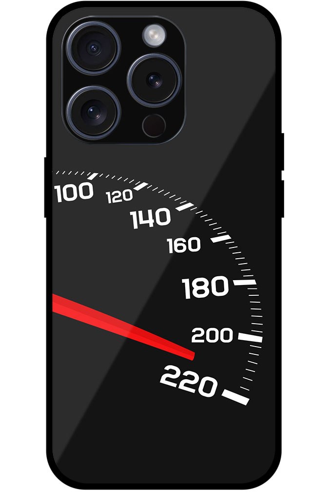 Speedometer Clipart Metal TPU Printed Case