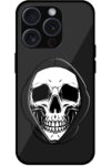 Ghost Hoodie Vector Skull Design Metal TPU Printed Case