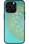 Abstract Golden Mandala Artwork Metal TPU Printed Case