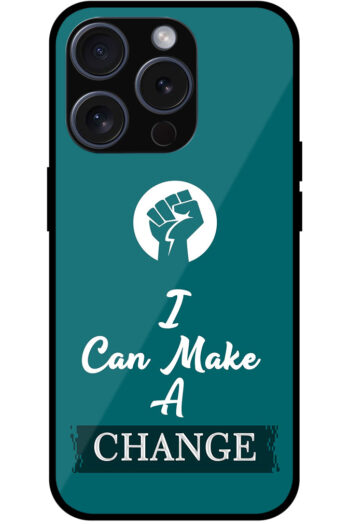 Powerpunch Inspirational Quote Metal TPU Printed Case