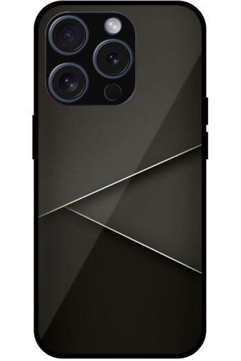 Glossy Metallic Lustre Design Metal TPU Printed Case