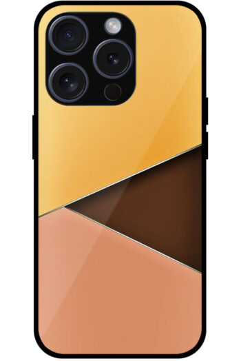 Glossy Metallic Lustre Design Metal TPU Printed Case