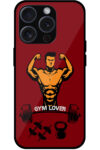Gym Fitness Vector Illustration Metal TPU Printed Case