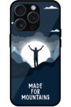 Made For Mountains Vectorart Metal TPU Printed Case
