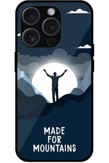 Made For Mountains Vectorart Metal TPU Printed Case