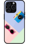 Cute Camera Wallpaper Metal TPU Printed Case