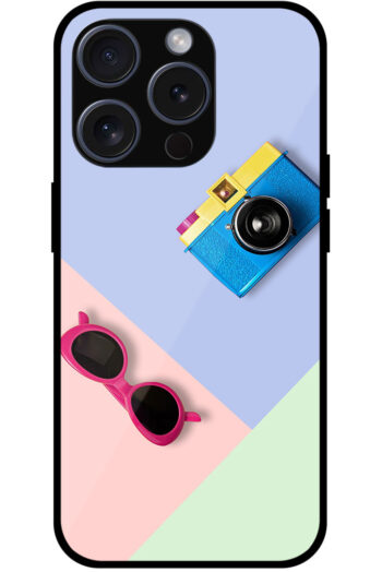 Cute Camera Wallpaper Metal TPU Printed Case