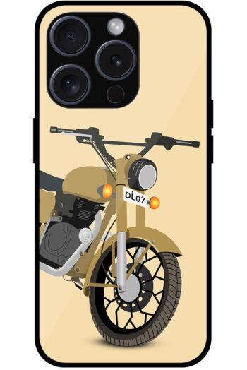 Royal Heavy Bike Vector Art Metal TPU Printed Case