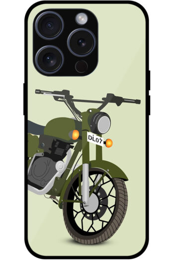 Royal Heavy Bike Vector Art Metal TPU Printed Case