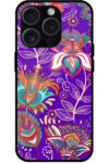 Adorable Seamless Flower Design Metal TPU Printed Case