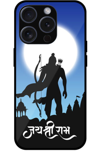 Jai Shri Ram Graphic Design Metal TPU Printed Case