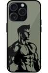 Tough Bodybuilder Vectorart  Metal TPU Printed Case