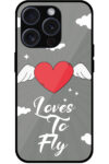 Heartwing Vector Artwork Metal TPU Printed Case