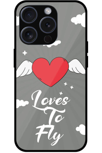 Heartwing Vector Artwork Metal TPU Printed Case